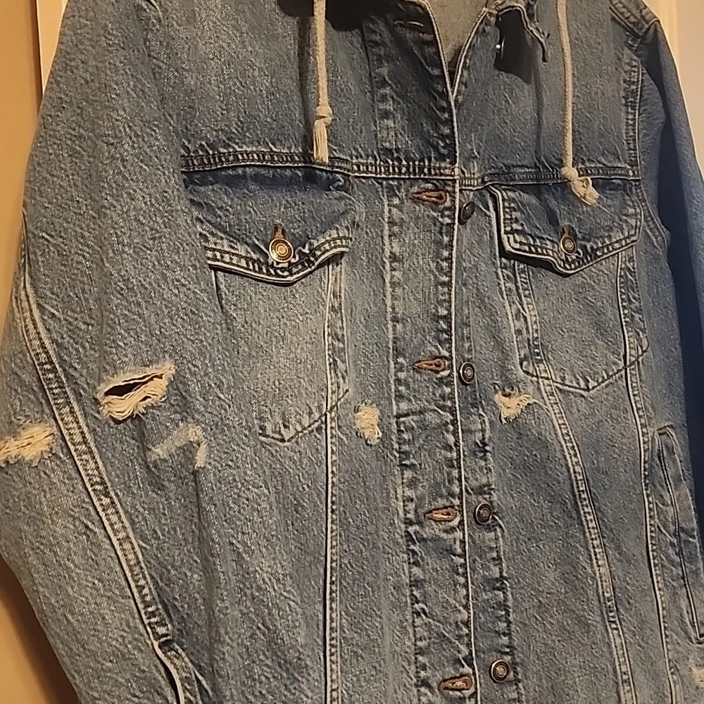 We The Free Flawless Hooded Denim Jacket - Picture 10 of 12